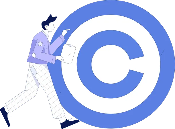 Urheberrechtsgesetz  Illustration