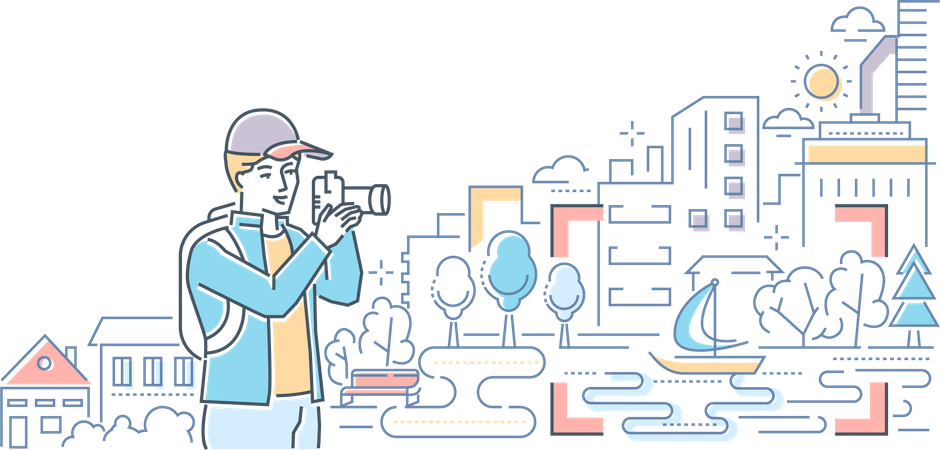 Gelegenheitsfotografie  Illustration