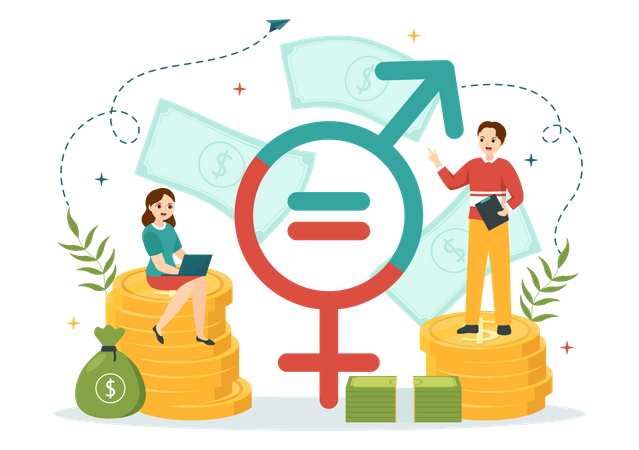 Gender Balance  Illustration