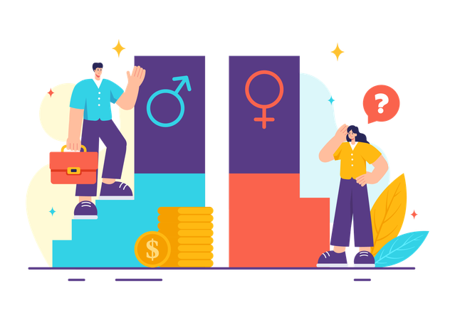 Gender Discrimination Prevention  Illustration