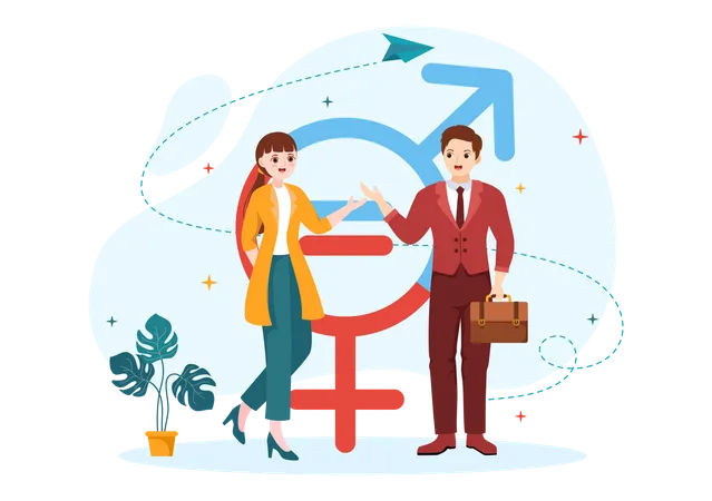 Gender Equality  Illustration