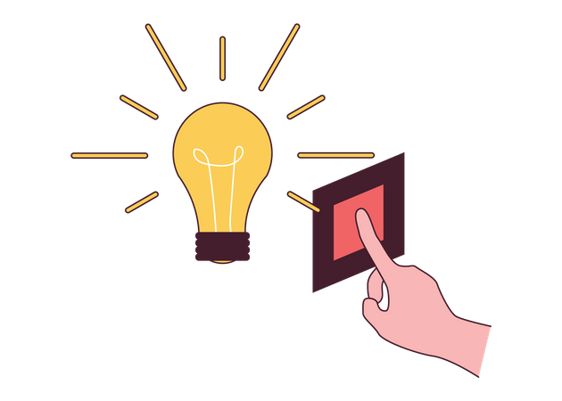 Generate idea  Illustration