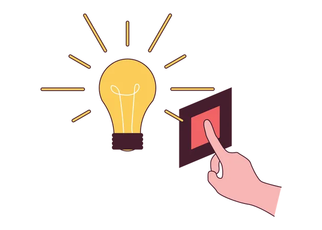 Generate idea  Illustration