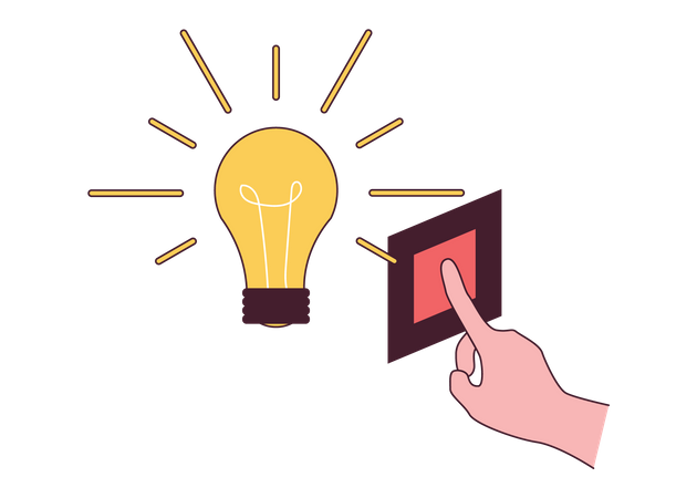 Generate idea  Illustration