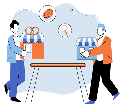 Generating new ideas is essential for small businesses to stay competitive  Illustration