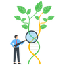 illustrations of genetic code
