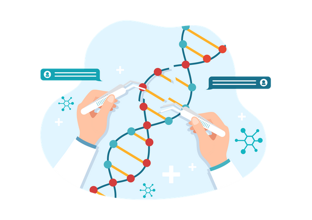 Genetic Science  Illustration