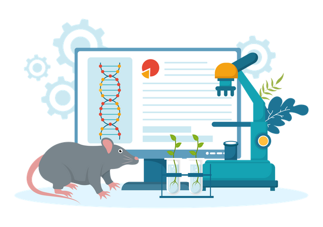 Genetic Science  Illustration