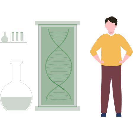 Genetical Scientist  Illustration