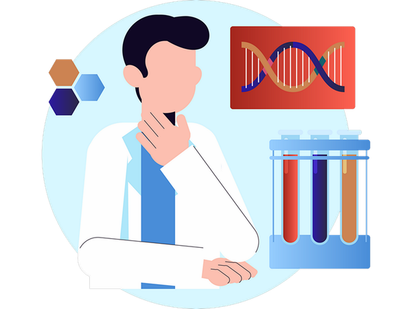 Modificado geneticamente  Ilustração