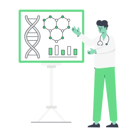 Geneticist  Illustration