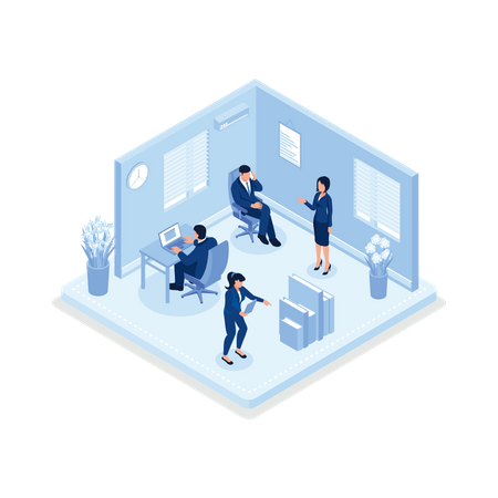 Gens d'affaires  Illustration