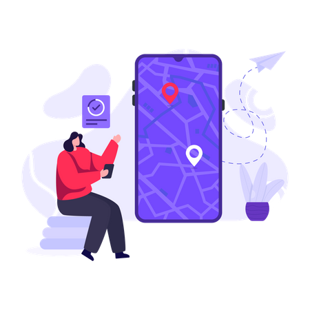 Geo Targeting  Illustration