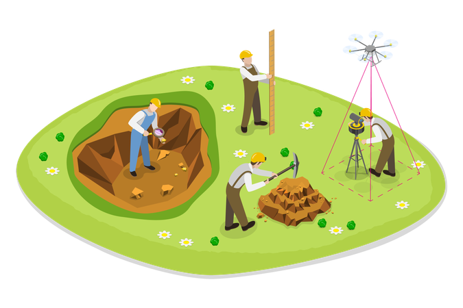 Geodetic Developments  Illustration