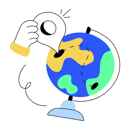 Geolocation  Illustration