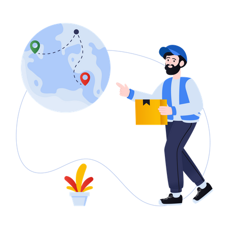 Geolocation  Illustration