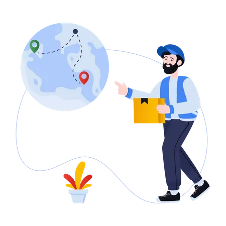 Geolocation  Illustration