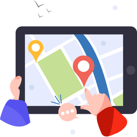 Geolocation  Illustration