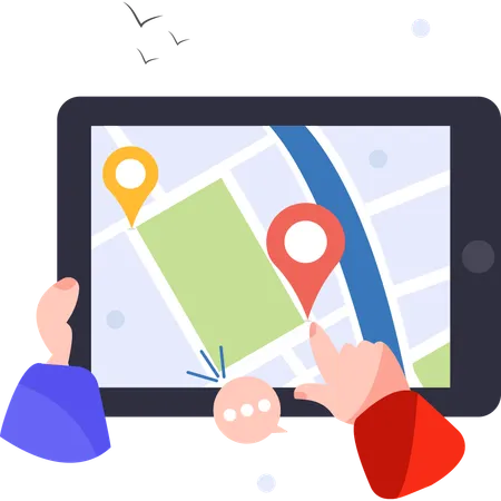 Geolocation  Illustration