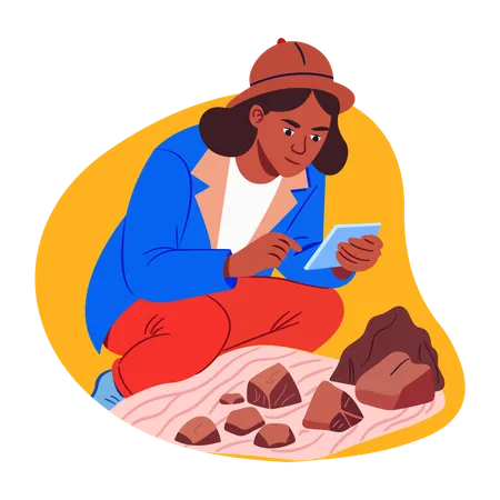 Geologist  Illustration