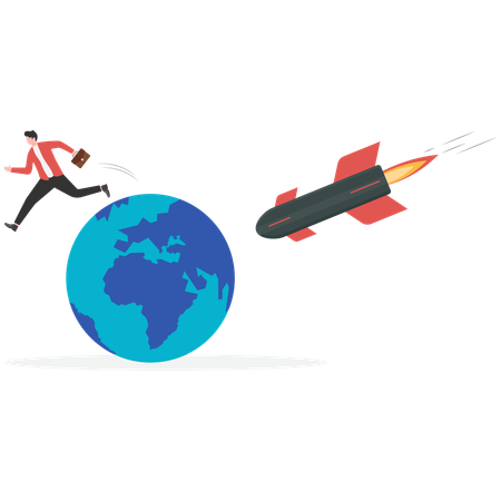 Geopolitics world country trade alliance  Illustration