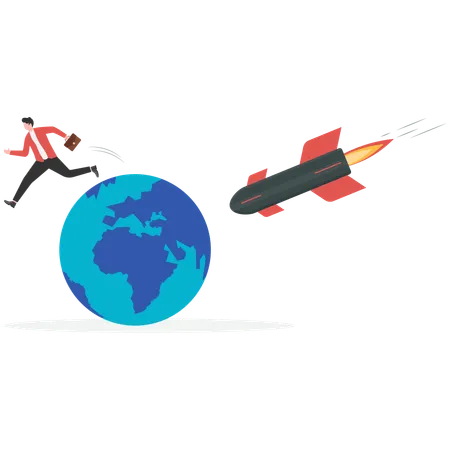 Geopolitics world country trade alliance  Illustration