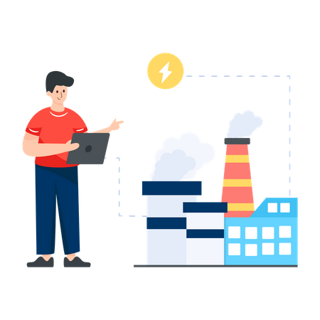 Geothermal Energy  Illustration