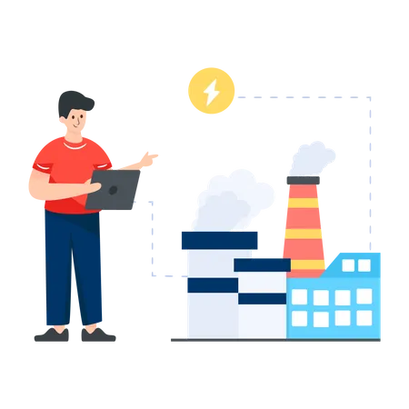 Geothermal Energy  Illustration