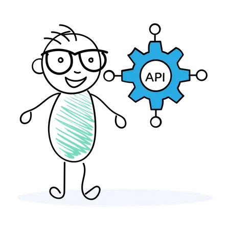 Gerenciamento de API  Ilustração