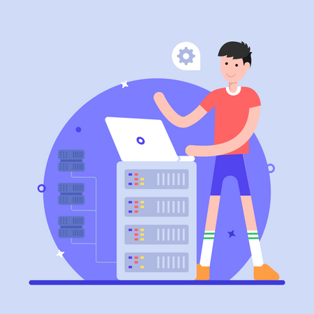 Gerenciamento de banco de dados  Ilustração
