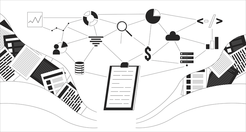 Gerenciamento de banco de dados  Illustration