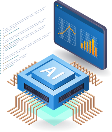 Gerenciamento de programador de análise de inteligência artificial  Ilustração