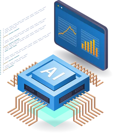 Gerenciamento de programador de análise de inteligência artificial  Ilustração