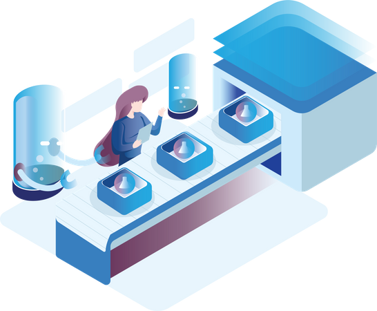Gerenciamento de projetos  Illustration