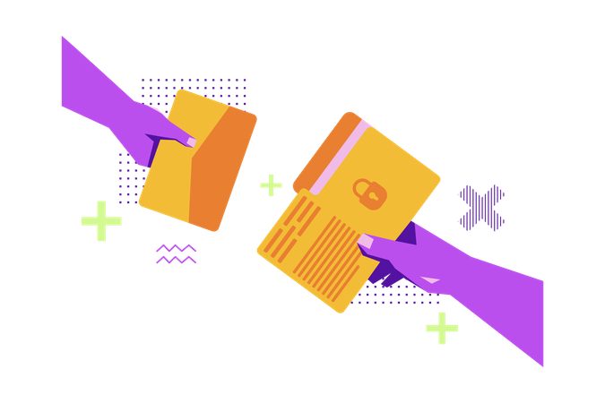 Gerenciamento de serviços empresariais  Illustration