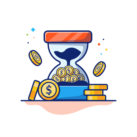 Gerenciamento de tempo  Illustration