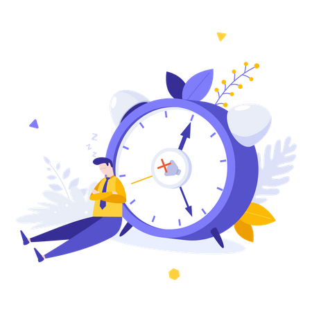 Gerenciamento de tempo  Illustration