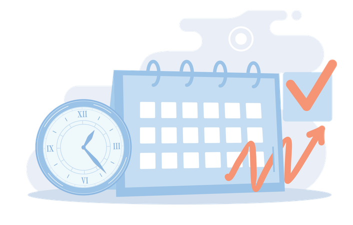 Gerenciamento de tempo  Illustration