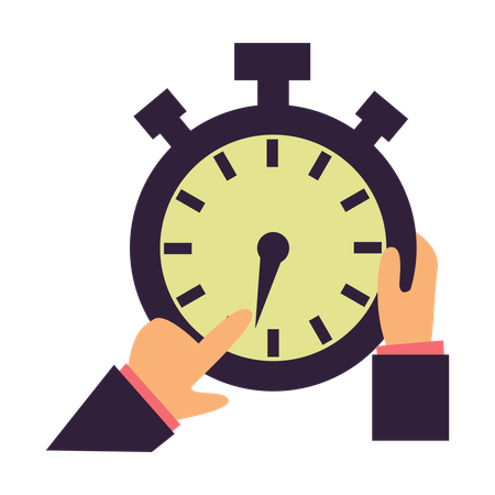 Gerenciamento de tempo  Illustration