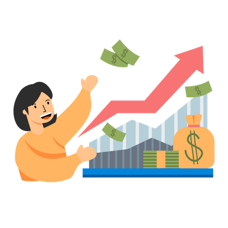 Gerente de ventas  Ilustración