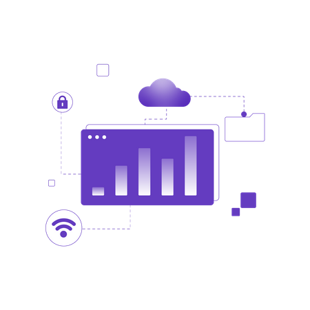 Geschäft  Illustration