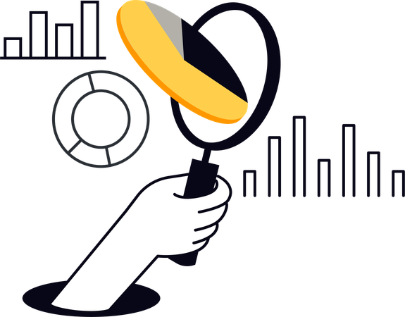 Geschäftsanalysen  Illustration