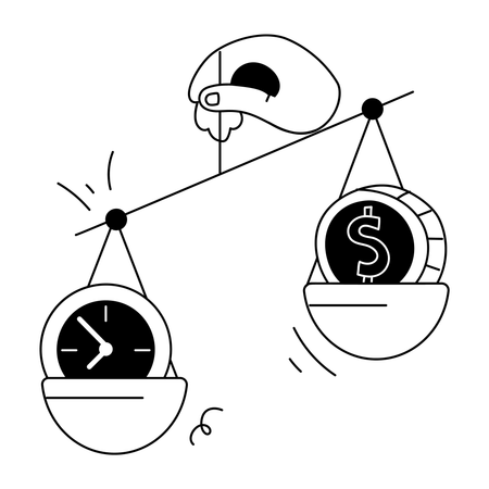 Geschäftsbilanz  Illustration