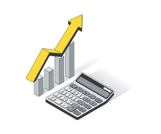 Geschäftsinvestitionen  Illustration