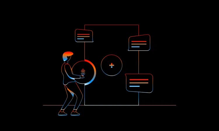 Geschäftsinvestitionen  Illustration