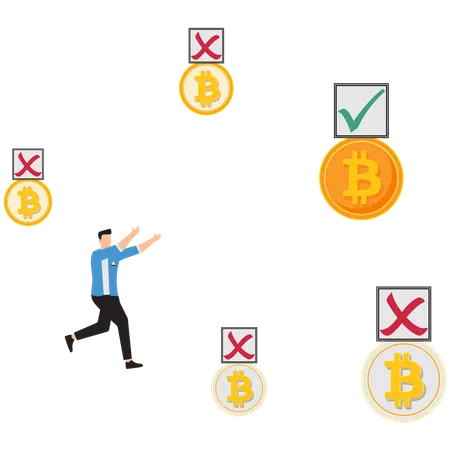 Geschäftsmann wird Finanzen korrigieren  Illustration