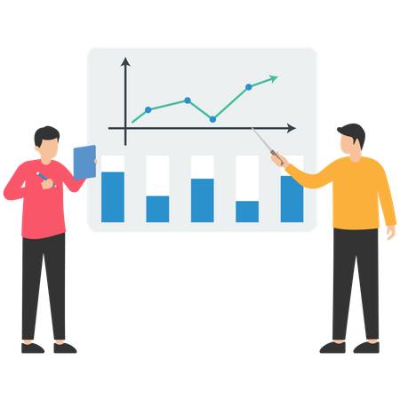 Geschäftsstrategie  Illustration