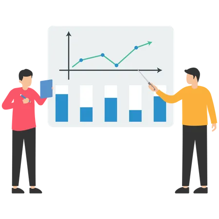 Geschäftsstrategie  Illustration