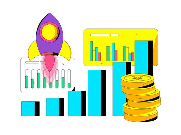 Gestão financeira  Illustration