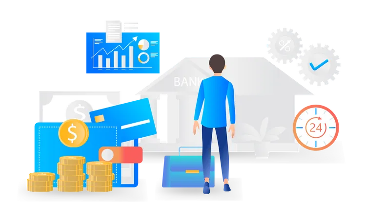 Gestão Financeira  Ilustração